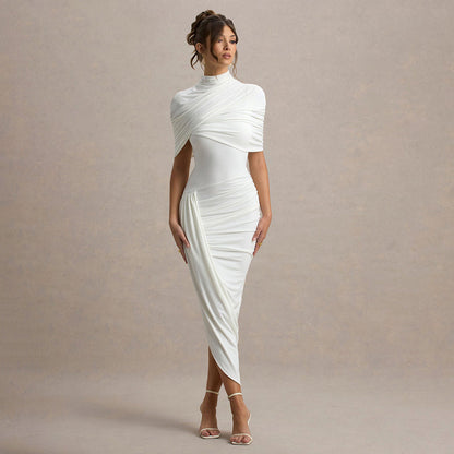 Deardorff Midi Dress - White
