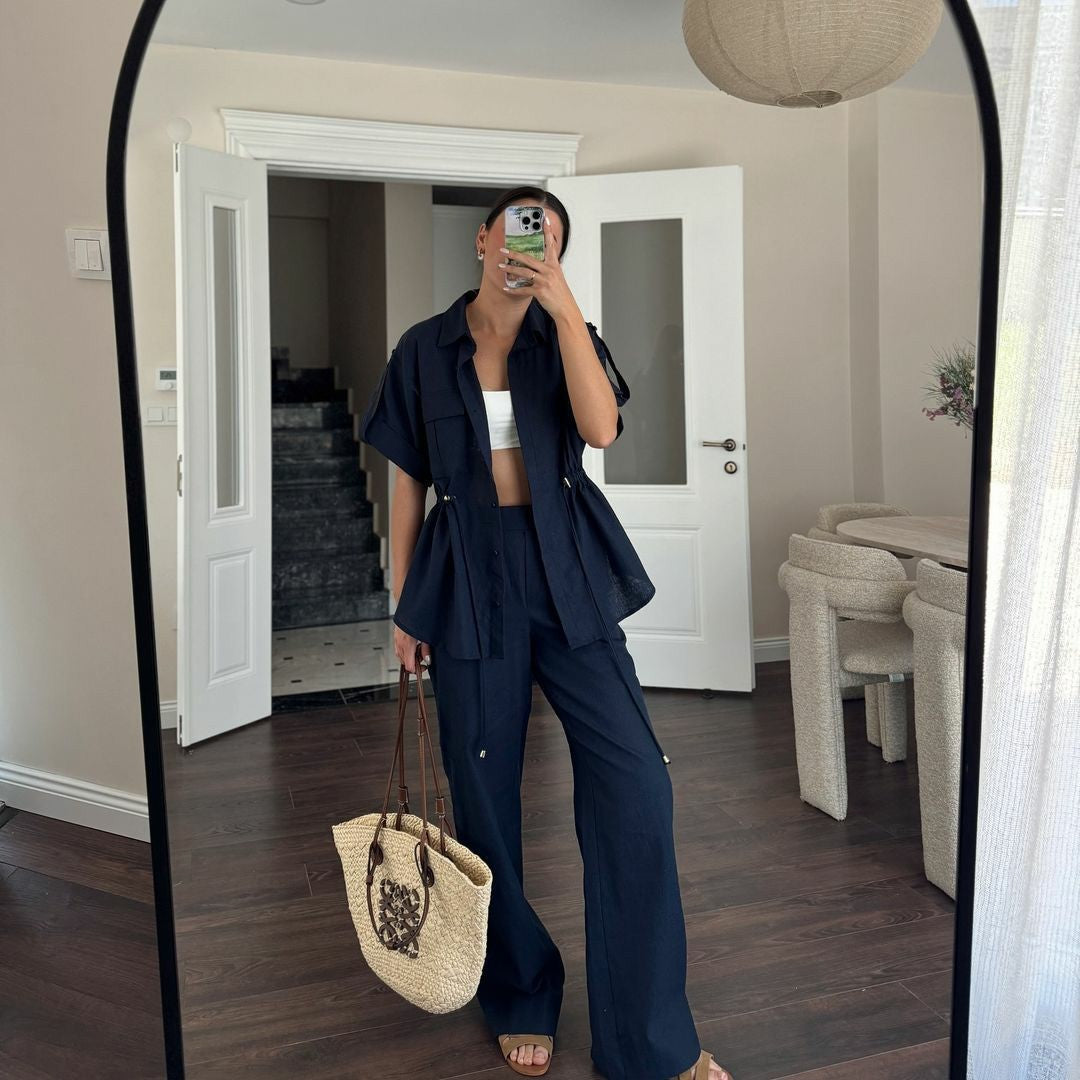 Comfort Peak Co-ord - Blue