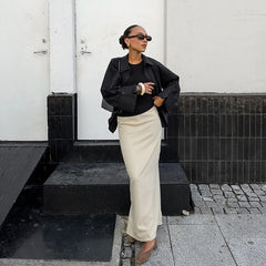 Pollyna Maxi Skirt - Khaki