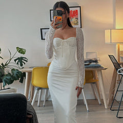 Togo Maxi Dress - White