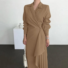Reya Maxi Dress - Brown