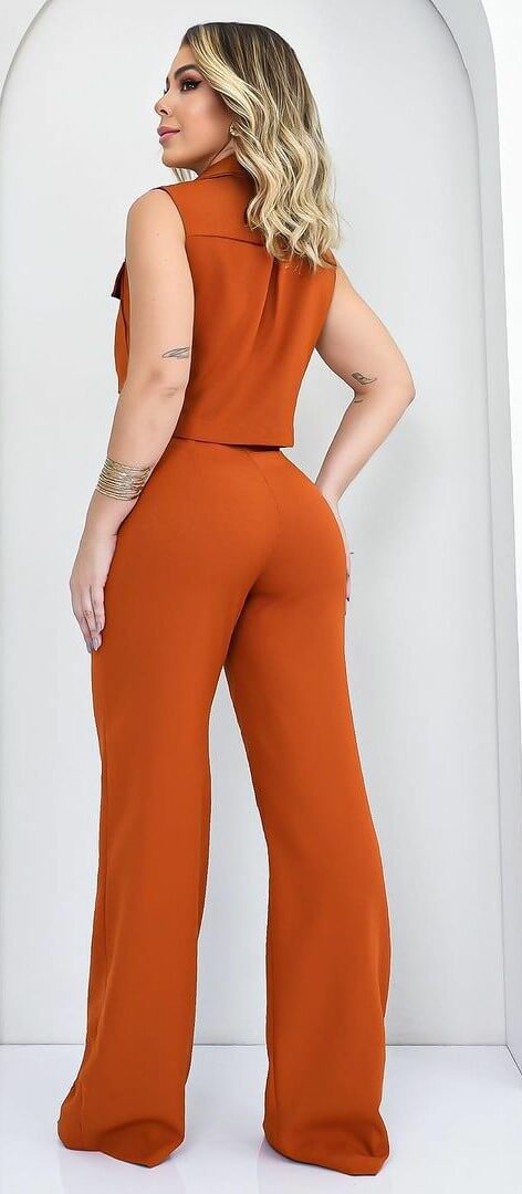 Nella Co-ord -  Orange