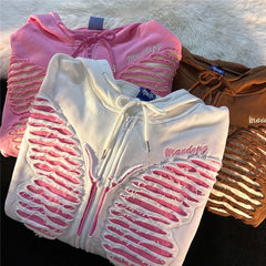 Kawaii Long Sleeve Casual Y2K Hoodie