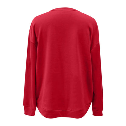 Big Bow Chic Long Sleeve Tunic Y2K Christmas Hoodie Hoodies-L