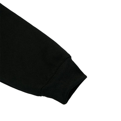 Leisure Merry Alphabet Printed Soft Round Neck Retro Christmas Hoodie Hoodies-L