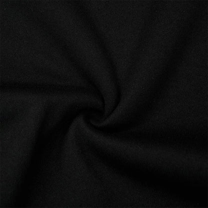 Leisure Merry Alphabet Printed Soft Round Neck Retro Christmas Hoodie Hoodies-L