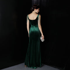 Avery Good Quality Charming Velvet Formal Dress S.o. Long Dresses