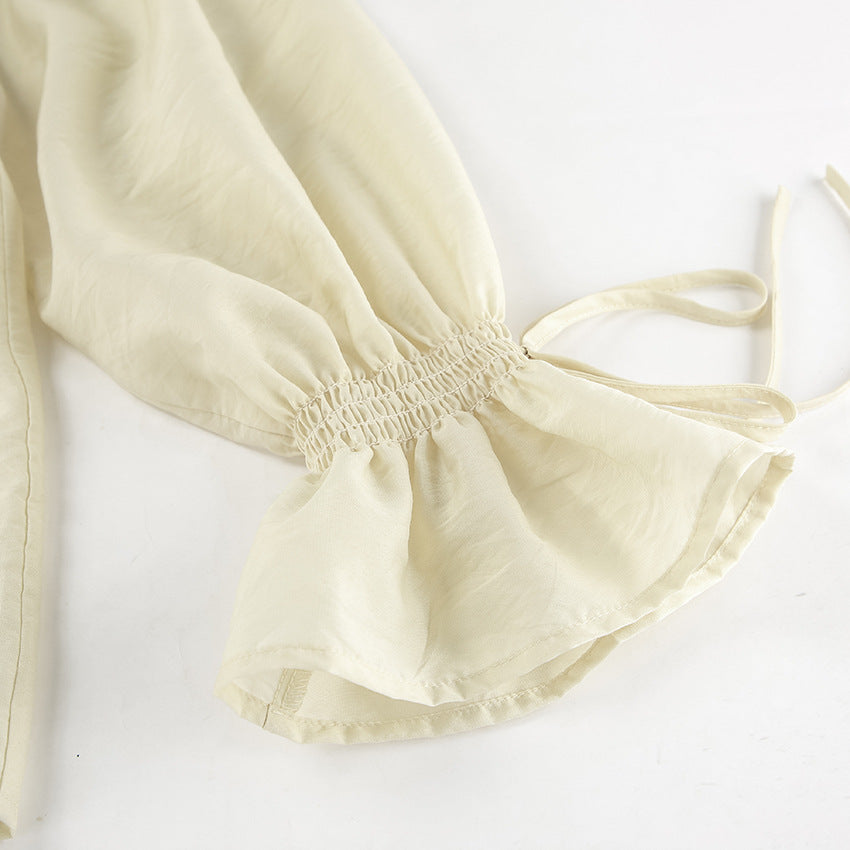 Ryder Ruffle Co-ord - Beige