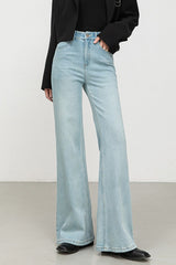 High Waist Casual Versatile Straight Denim Jeans