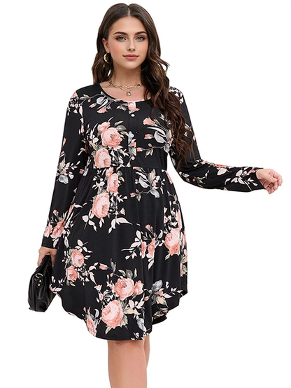 JuliaFashion-Floral Sexy Casual Feminino Dresses