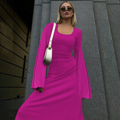Elizabeth Maxi Dress - Rose Red