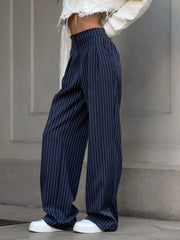 Stripe Life Pants - Blue