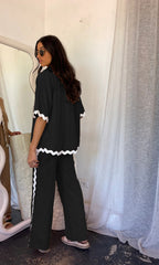 Fergie Co-ord Set - Black