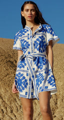 Ripley Mini Dress - Blue