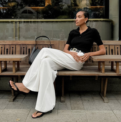 Old Money Pants - White