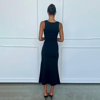 Verona Midi Dress - Black