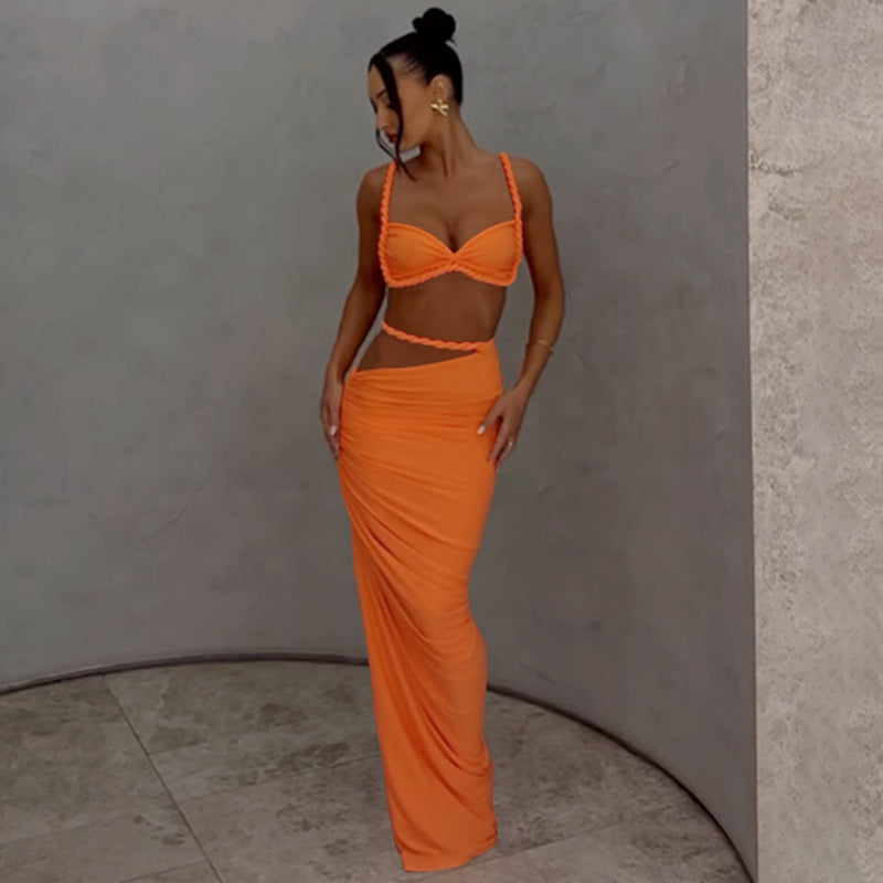 Makoko Co-Ord set - Orange