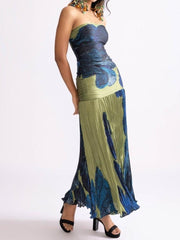 Jennifer Bandeau Midi Dress