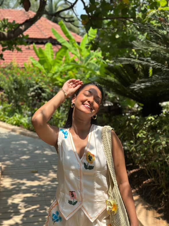 Lavanya Co-ord - Apricot