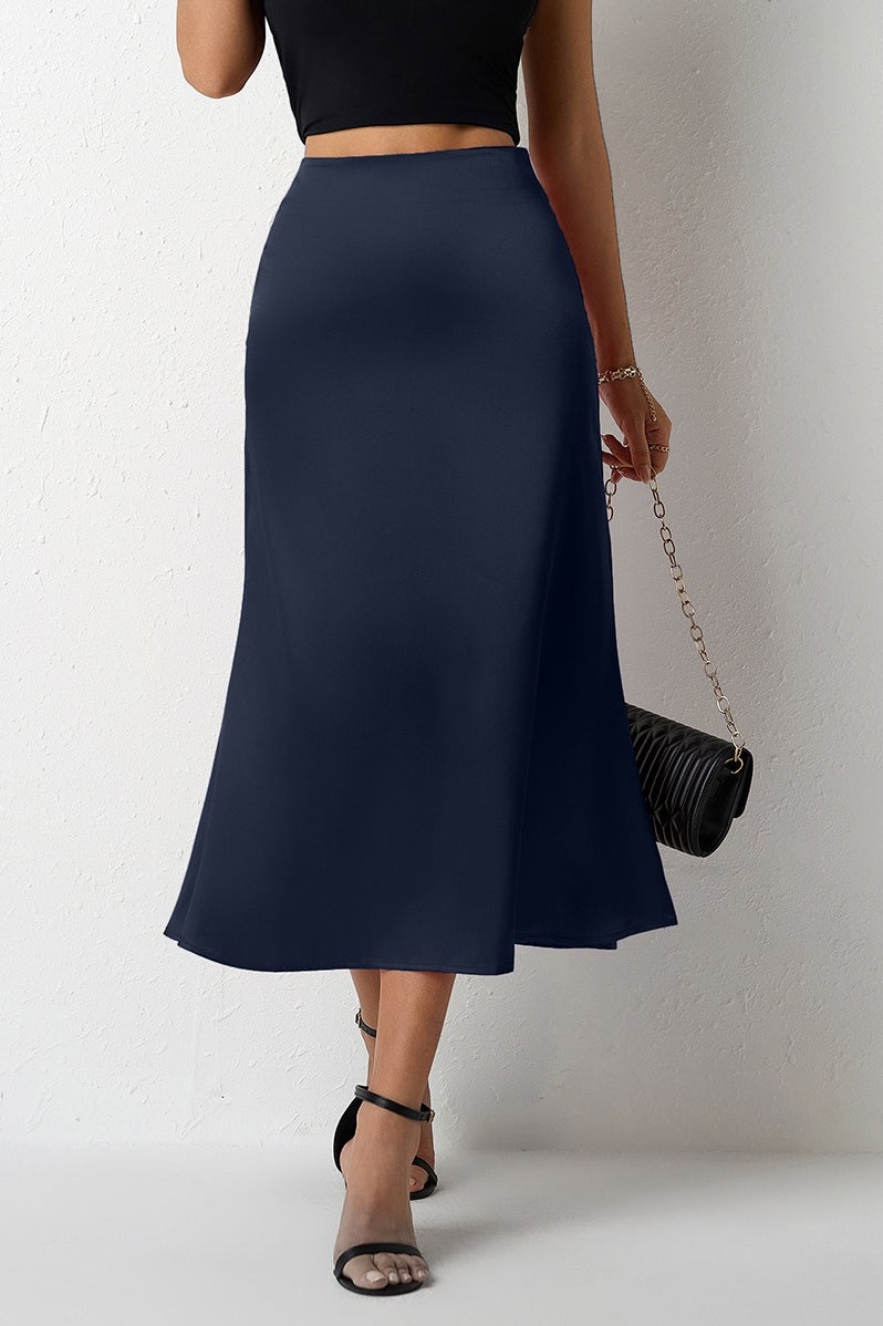 Mermaid Tail Satin Christmas Skirt