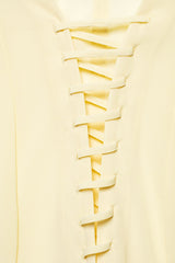 Unique Tie Detail Blouse