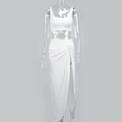 Baddie B Co-ord - White