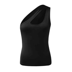 One Cutout Cami Shoulder Top