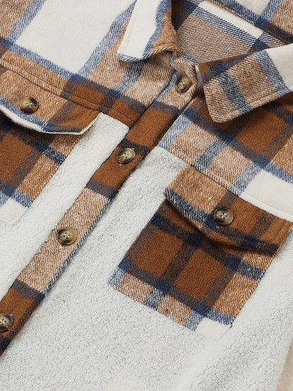 Lamb Denim Graceful Patchwork Coat Coats & Jackets