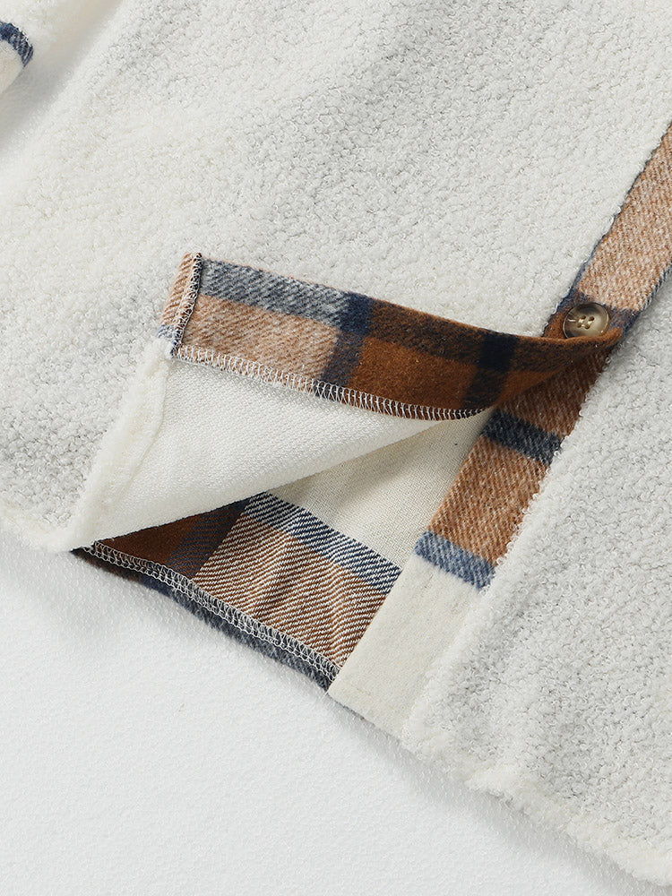 Lamb Denim Graceful Patchwork Coat Coats & Jackets