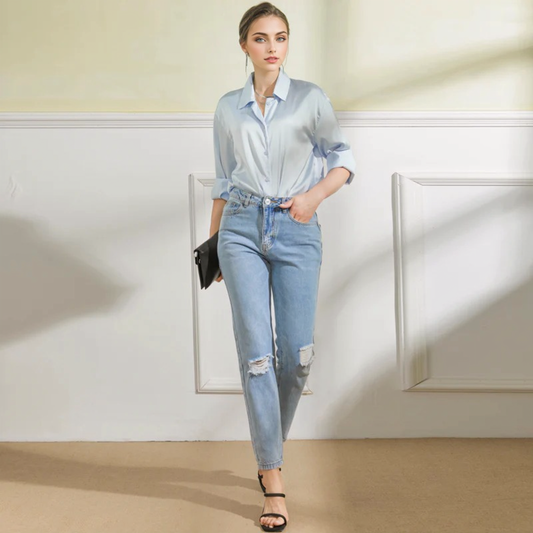 Julia Fashion - Women Pencil Jeans