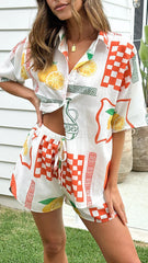Cedric Co-ord - White