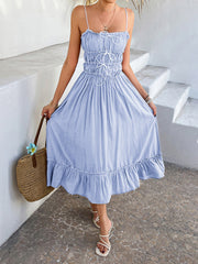 Proval Midi Dress - Blue