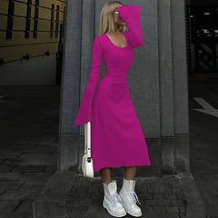 Elizabeth Maxi Dress - Rose Red