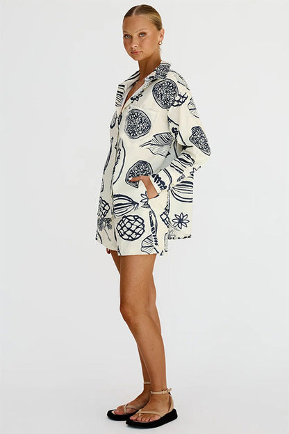 Quirk Perk Co-ord - White