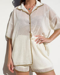 Jammies Co-ord - Khaki