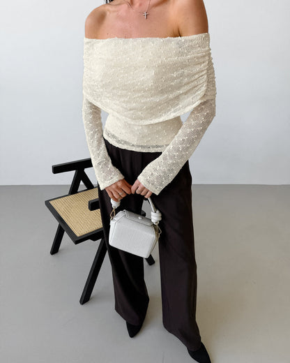 Caplan Top - Apricot