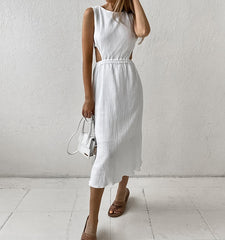 Durian Dress - White