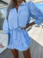 Weasly Co-ord - Blue