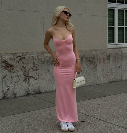 Harrison Maxi Dress - Pink