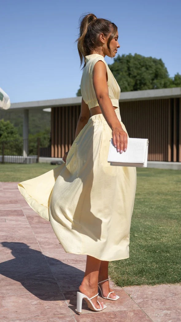 Duchess Dress- Yellow