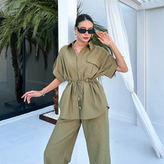 Comfort Peak Co-ord - Green