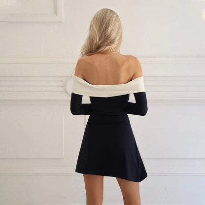 Bowen Mini Dress - Black