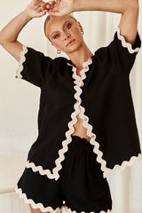 Usher Co-ord - Black