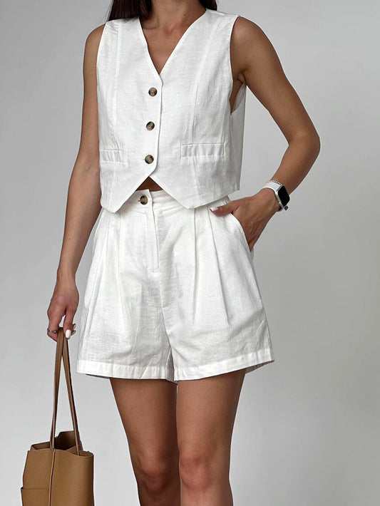 April Co-ord - White