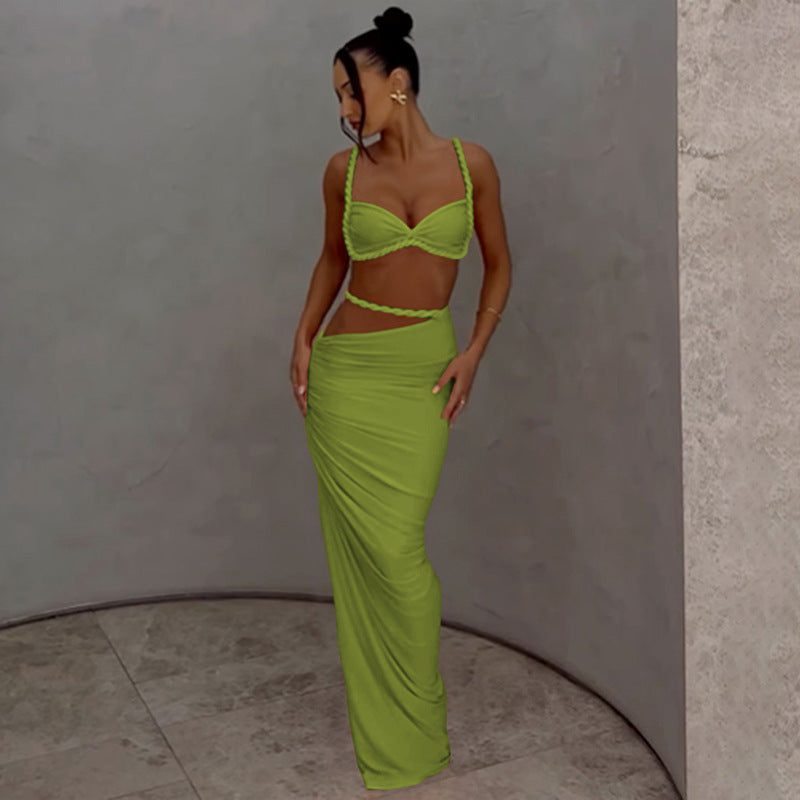 Makoko Co-Ord set - Green