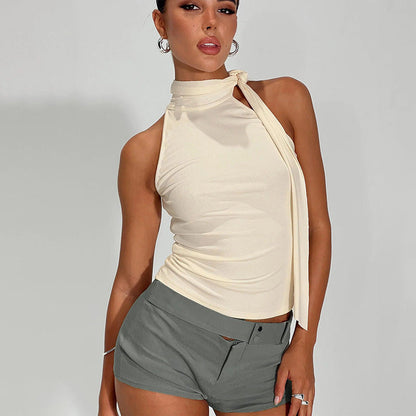 Tritter Top - Apricot