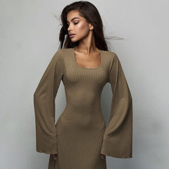 Elizabeth Maxi Dress - Khaki