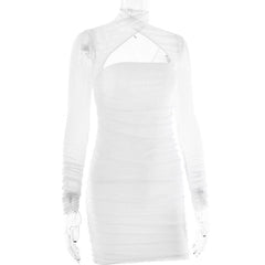 Georgina Short Dress - White