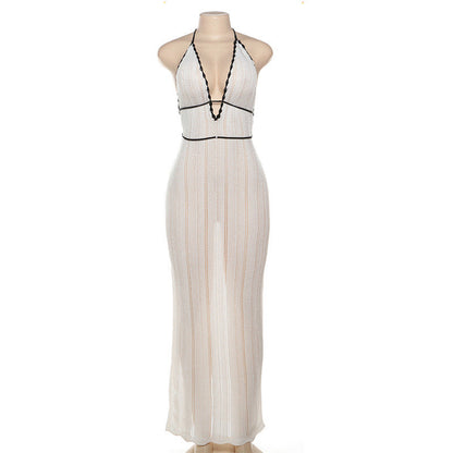 Luna Lace Dress - White