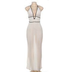 Luna Lace Dress - White
